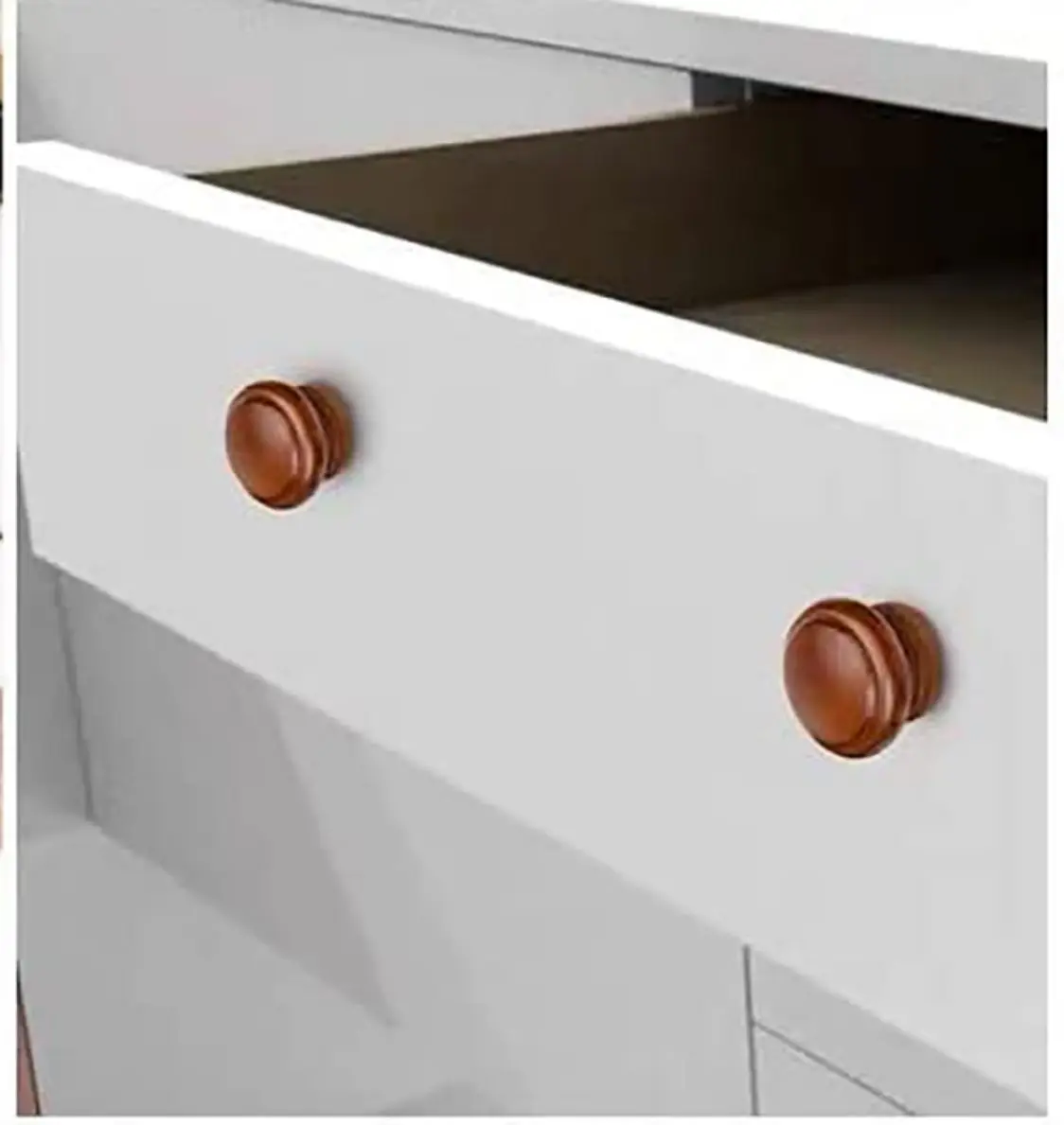 Wood ornament Antique Metal Furniture Handles Knobs Cabinet Handle