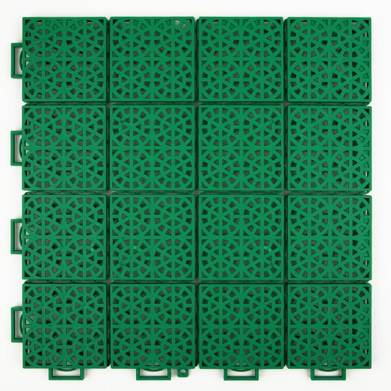 Enlio cheap polypropylene hockey pickle ball court interlocking tiles plastic interlocking court floor