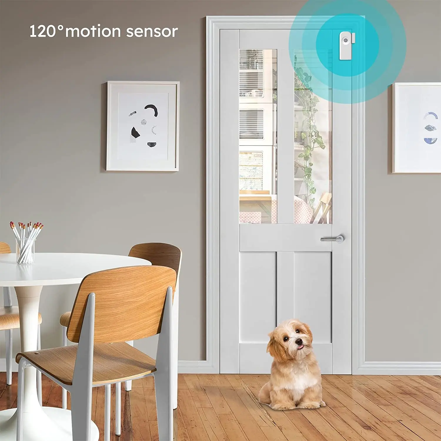 Tuya WiFi Motion Sensor Security Protection Human door Sensor PIR Detector Burglar Sound Alarm Photoacoustic Infrared