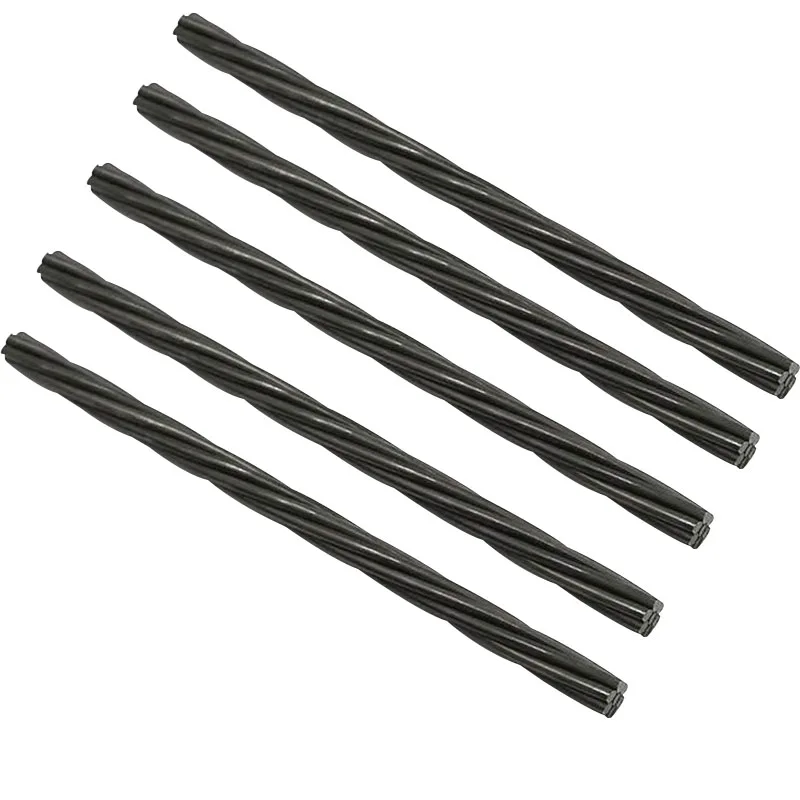ASTM A416 12.7mm 7 wire steel cable wire PC Steel Strand for prestressed concrete low r elaxation