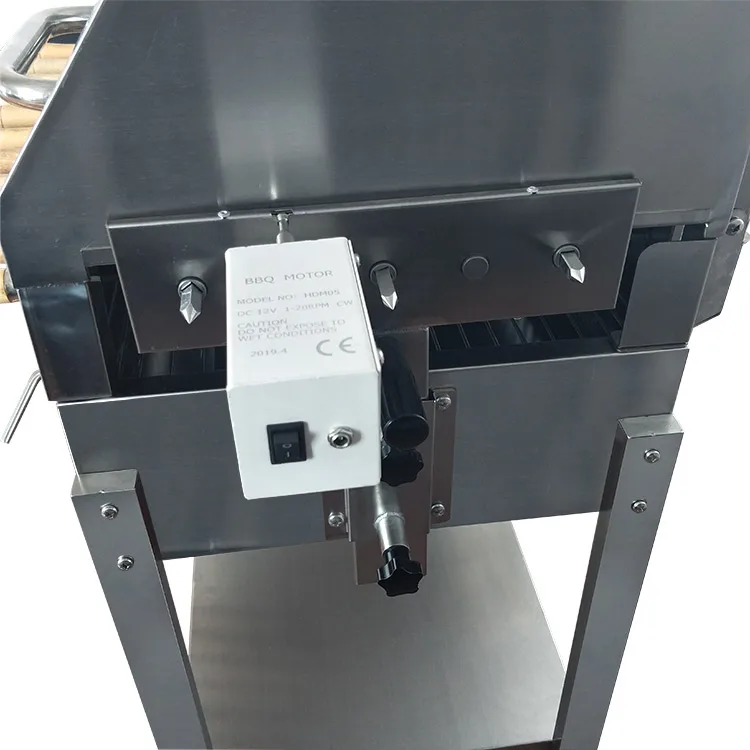 Brazilian Greek Stainless Steel Cypriot Rotisserie BBQ Grill Barbecue Machine