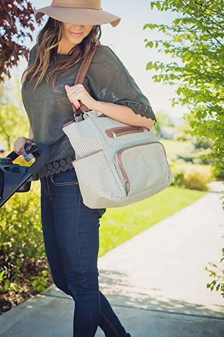 Mufti-function Large Mummy Messenger Baby Wholesale Diaper Bag shoulder Bag Diaper Tote Baby Bag