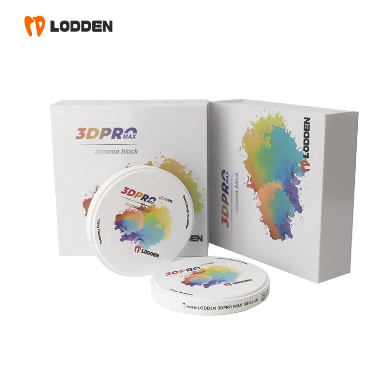 Китай Высокое качество 1200 МПа супер эстетическая Стоматологическая лаборатория циркониевый блок 3D производитель