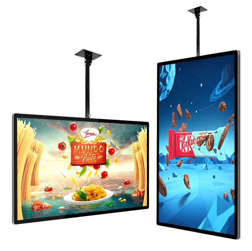  Бесплатный образец 65-дюймовый wifi настенное крепление digital signage и отображает рекламное табло с ЖК-дисплеем экран рекламы