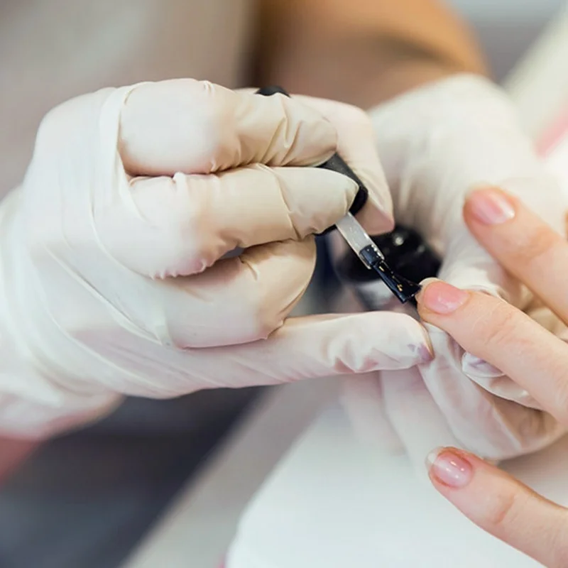 Tattoo PVC Gloves Nail Beauty Salon Hair Dying Waterproof Glove Anti Chemical Disposable Powder Free Vinyl Gloves for Salon Care