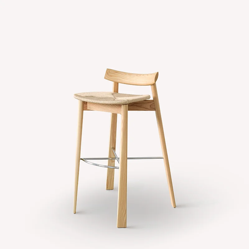 Designer fashion personalized bar chair Remo 2202 SG bar stool chair Cafe solid wood bar stool