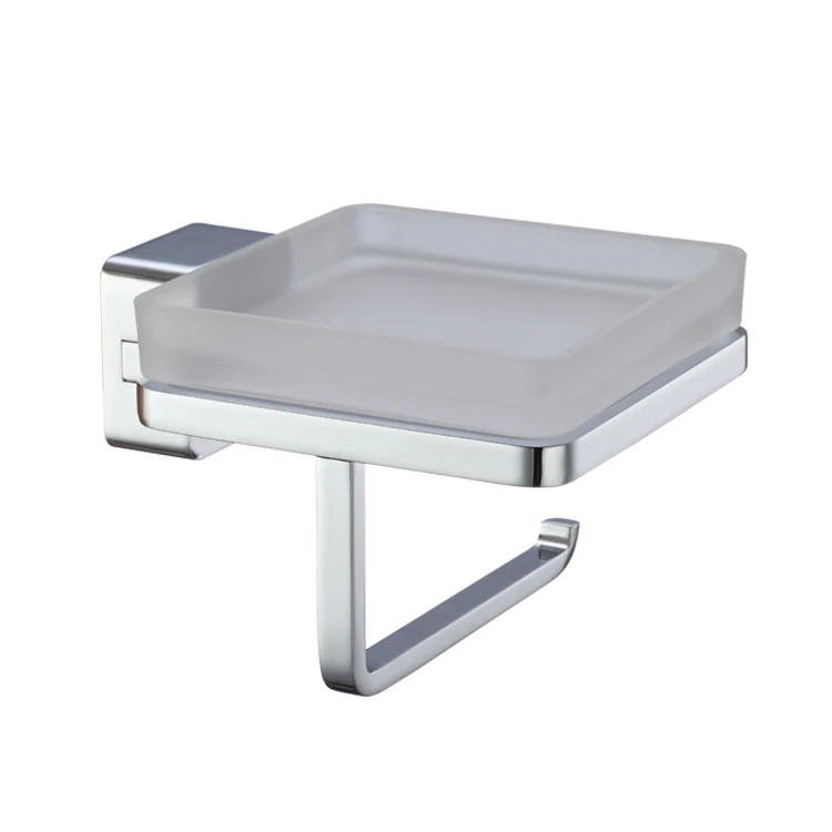 Bathroom Wall Waterproof Toilet Paper Holder Vintage With Phone Shelf