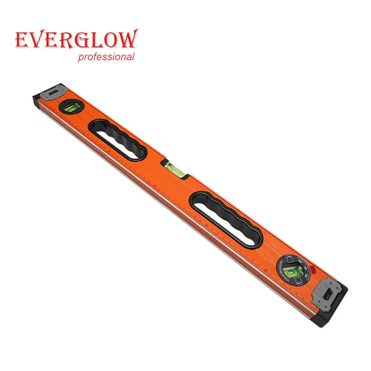Wholesale Market Cast Aluminium Level Water Level Ruler Torpedo 60cm Level measuring instruments with aluminum material