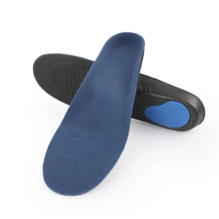 
unisex high elastic shock absorbed adult flat foot arch support orthotics orthopedic insoles 