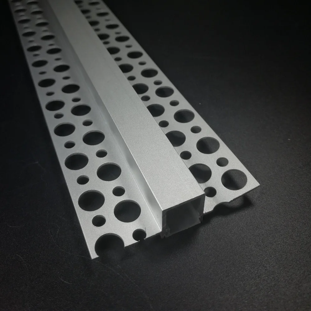 SDW062 Trimless Led Aluminium Profiles flush mounted Linear Light Aluminium Extrusion Channel For Plaster Ceilings