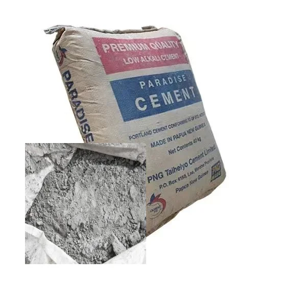 High quality and strength grey portland cement with heat and corrosion resistance used for building roads