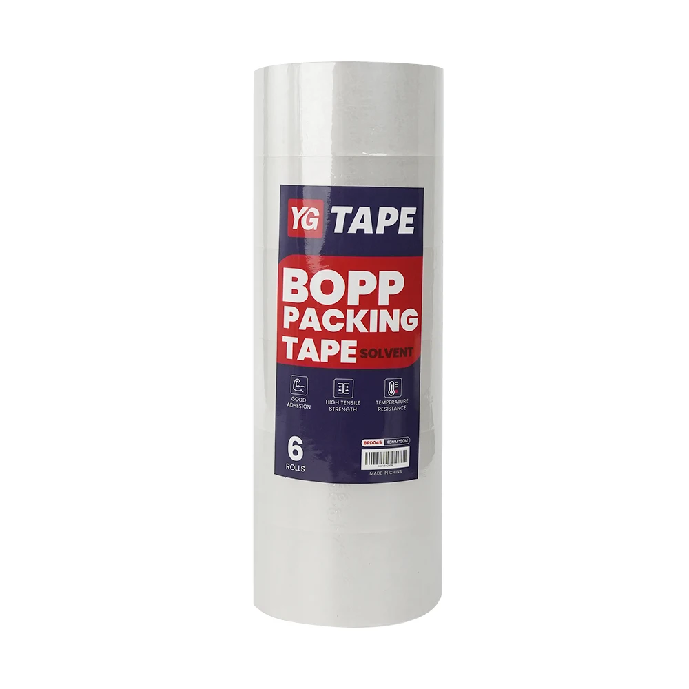 No Noise Bopp Packaging Tape Acrylic water based packing box sealing acrylic water based adhesive tape Silence Bopp Tape