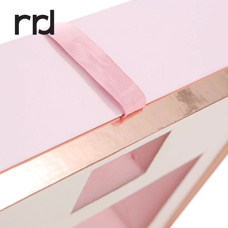 RR Donnelley Corrugated Carton Custom Printing Design Luxury Beauty Cosmetic Makeup Brushes Packaging Perfume Bottle Gift Box