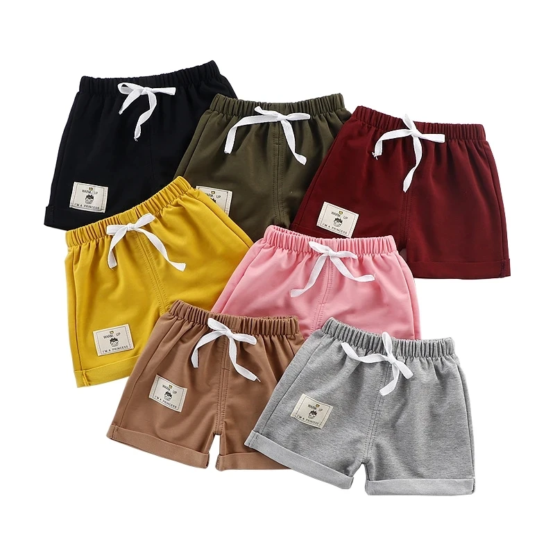 12M to 5T Newborn Baby Shorts for Boy Casual Solid Baby Kids Shorts Pants Boys Summer Shorts Thin Baby Boy Clothes