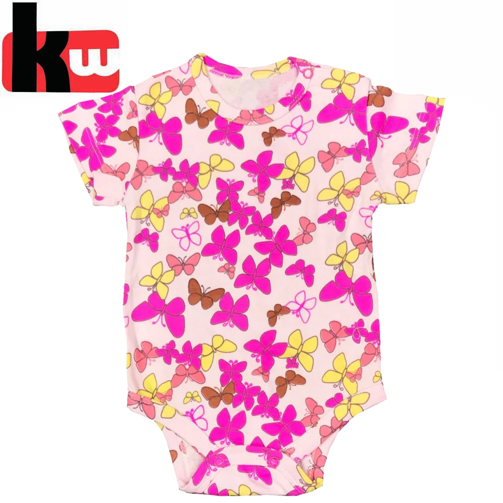 Wholesale 100% Cotton Baby Clothes Soft Baby Romper