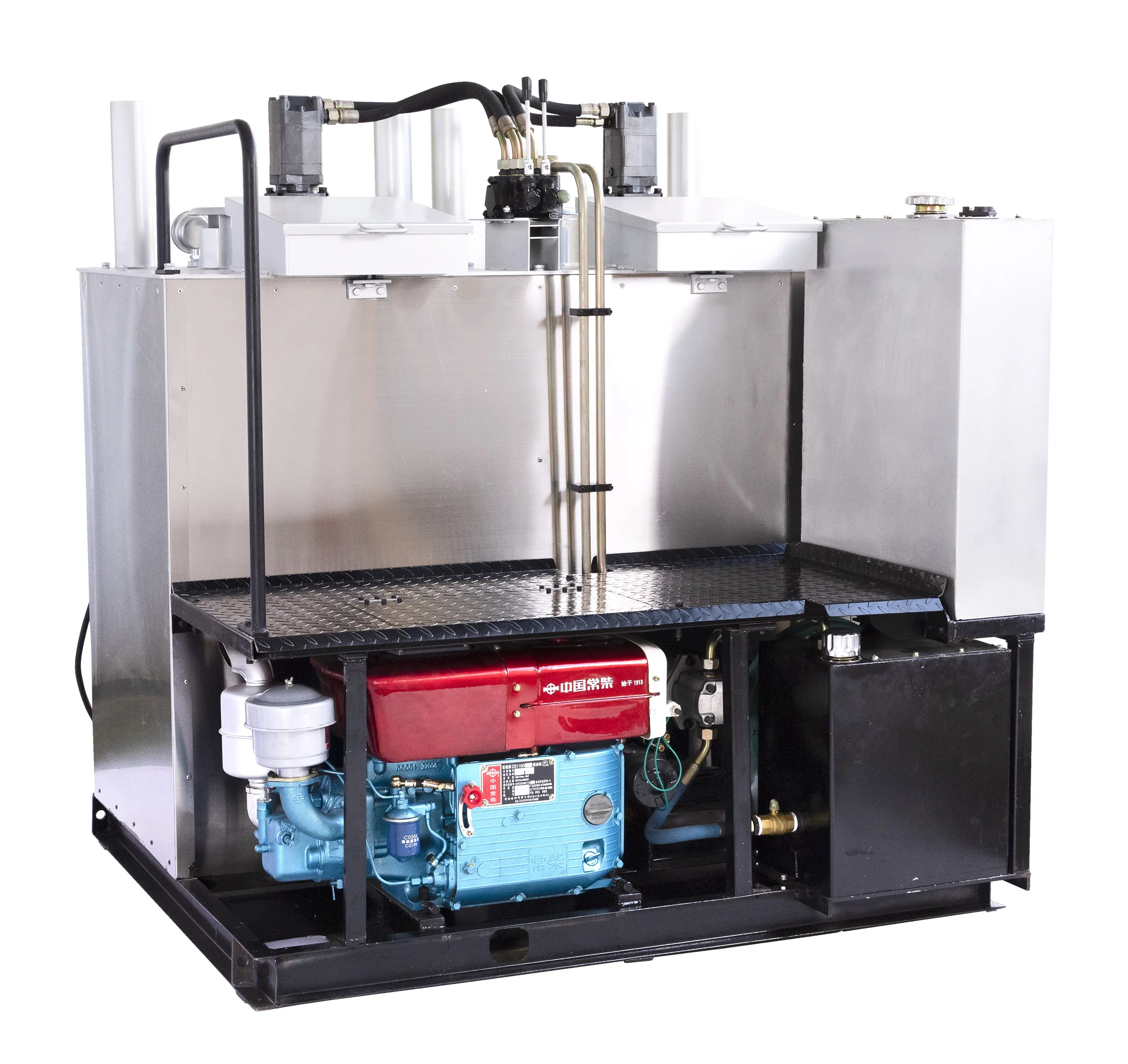 Hot Melt Thermoplastic Road Marking Paint Kneading Machine