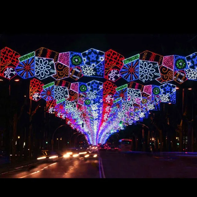 2024 Commercial Christmas lights festival decorative motif street lights