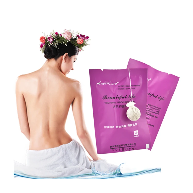 
Professional vaginal detox pearls natural yoni herbs vaginal clean point tampon 