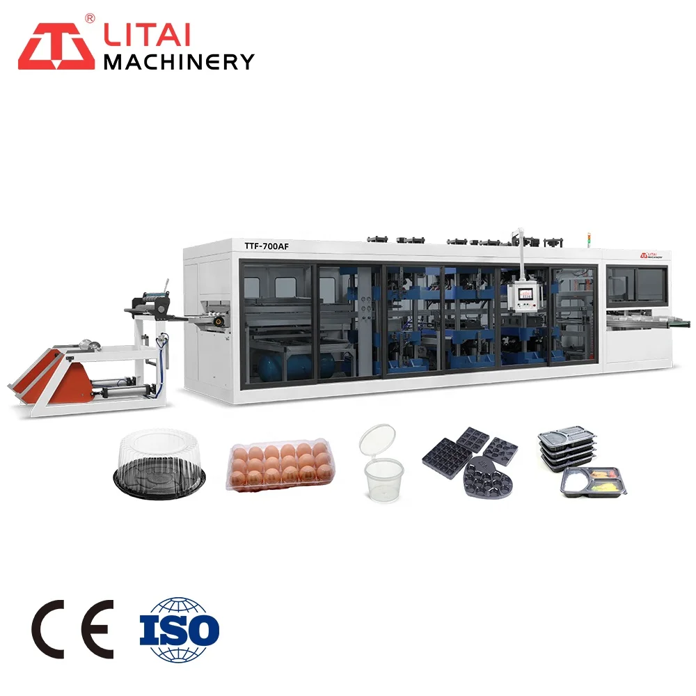 Полностью автоматическая система привода серводвигателя, цифровая упаковочная коробка для ланча, небольшая машина для производства