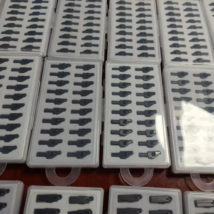 imported multi Head CNC Machine stainless steel cutter head with tungsten carbide wheels 2.6*0.8*0.65mm with teeth
