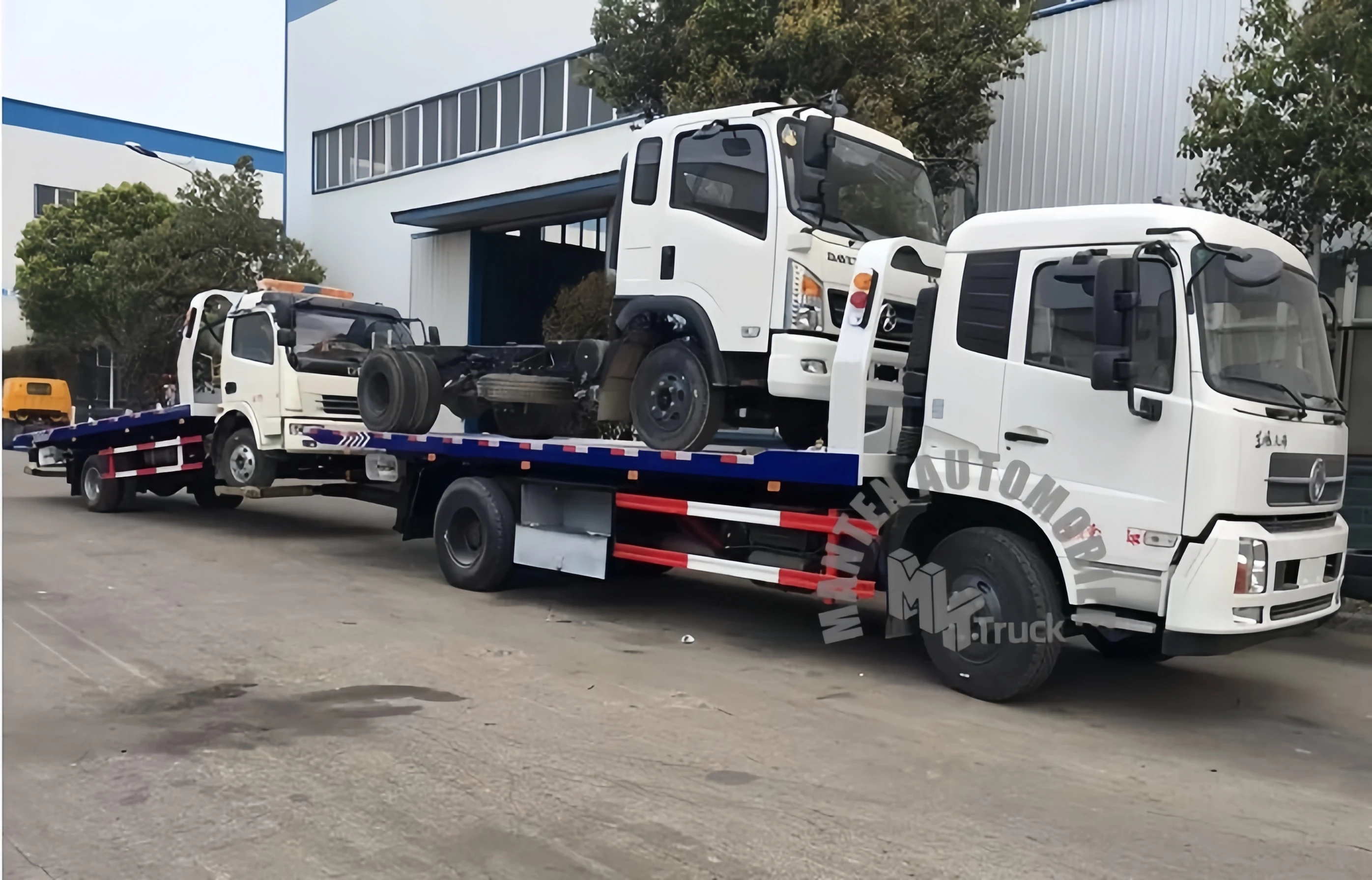 Dongfeng Новый б/у 6-тонный 8-тонный спасательный автомобиль 7-метровый аварийный бортовой буксировщик