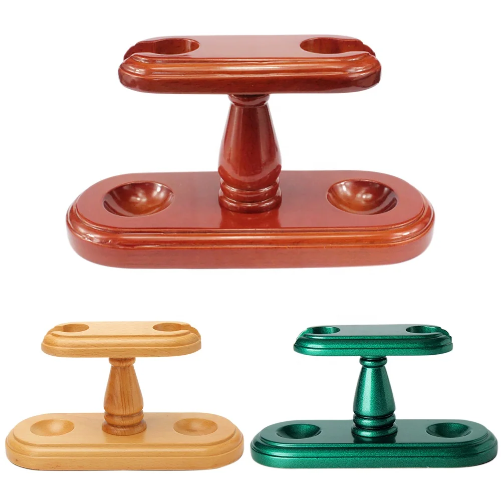 Factory Directly Sale Detachable Solid Wood Tobacco Pipe Holder Smoking Pipe Stand Accessories Show Display