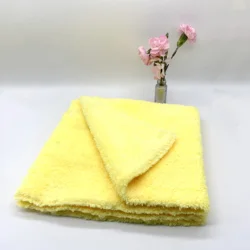 self service car wash  70/30 Blend 450 GSM Super Plush Edgeless Microfiber Auto Detailing Towels
