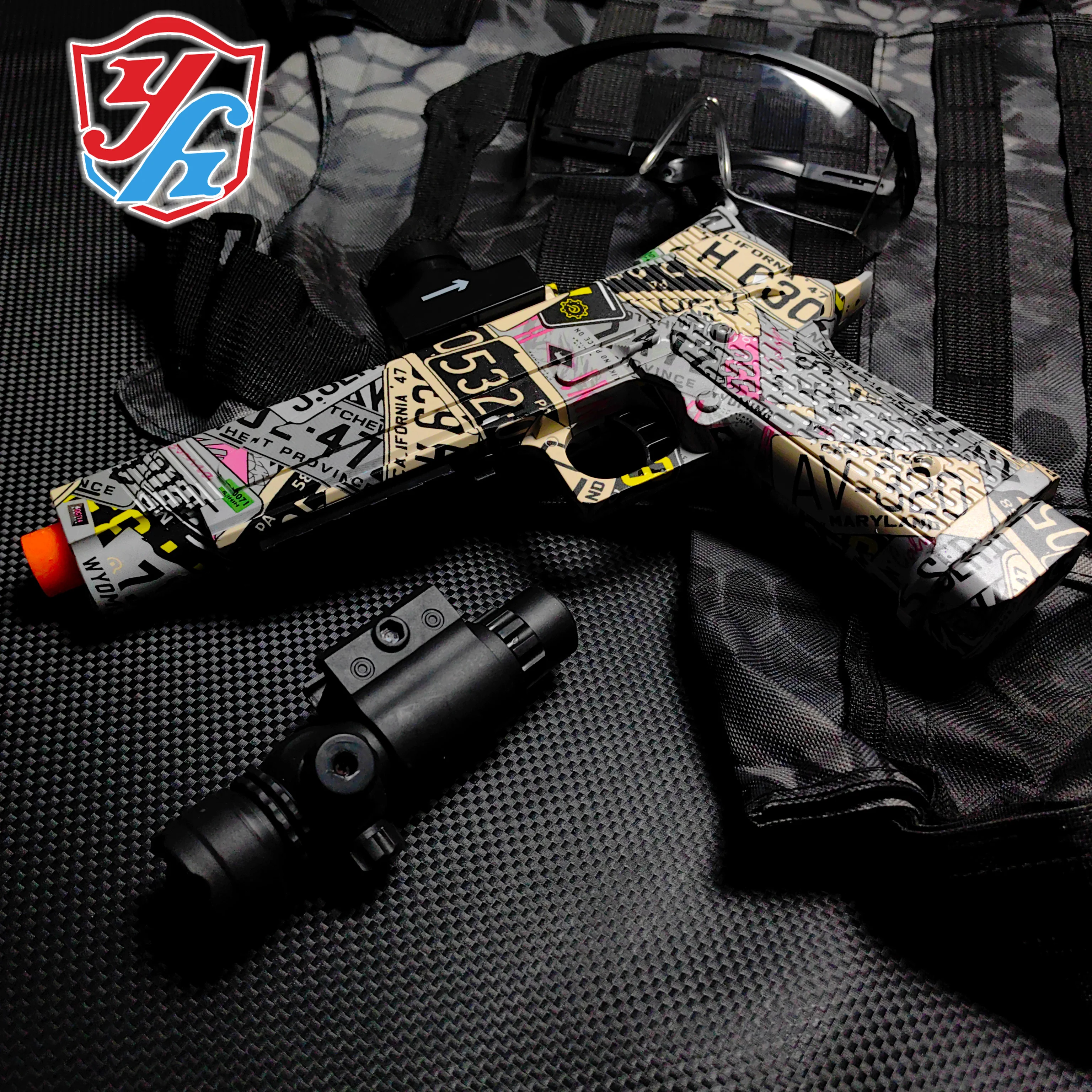 Электрический электрошокер M1911, пистолет-пистолет для пистолета-геля