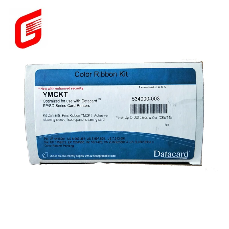 Цветная лента для принтера Datacard SP55 SD260 YMCKT 534000-003