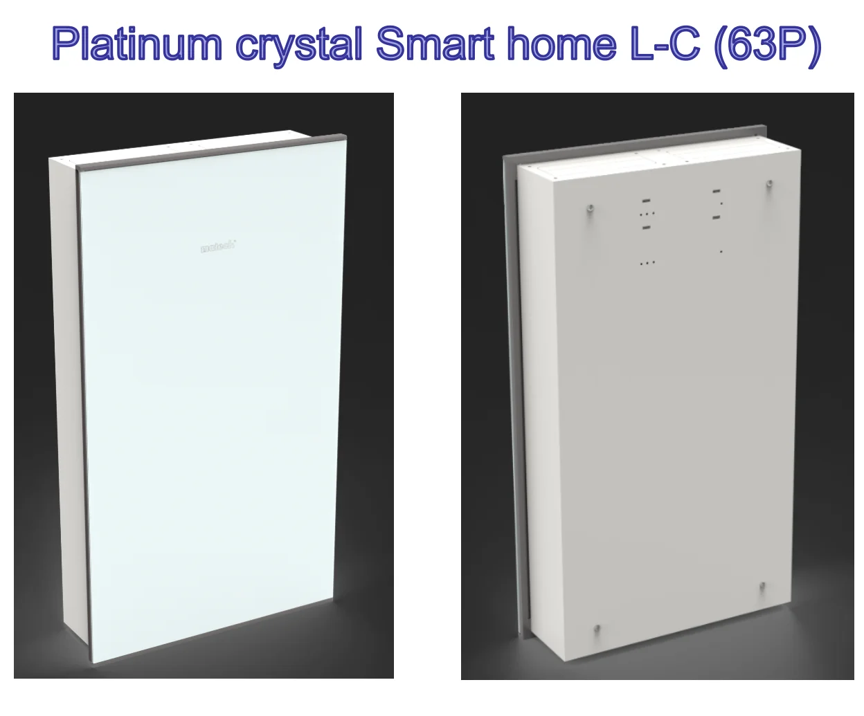 Matech control panel smart consumer unit electrical control panel for loading circuit breakers