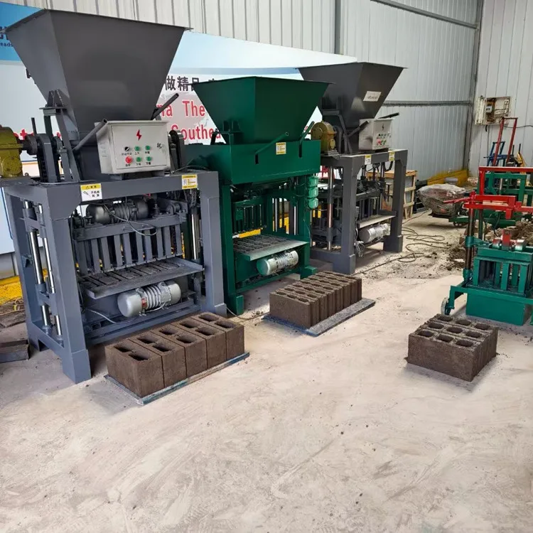 Semi-Automatic Cement Brick Making Machine brick manufacturing machine hot sale