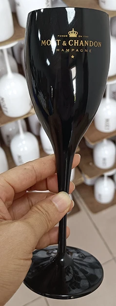VGEET Creative plastic wine glass wholesale custom plastic champagne flutes