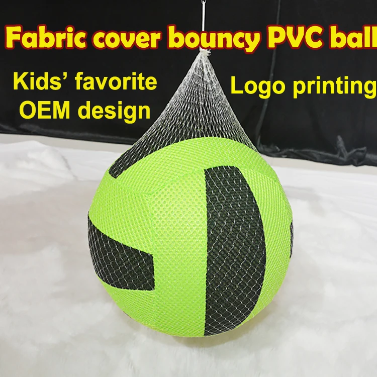 Customized Inflatable Pvc Toys Small Water Ball For Children Fabric Volleyball