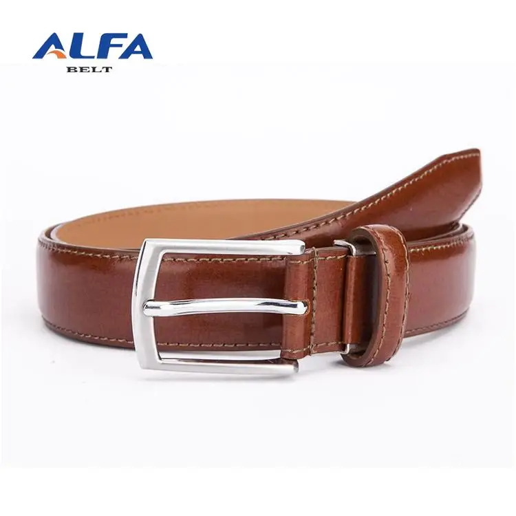 Мужской ковбойский смарт-ремень Alfa из натуральной кожи