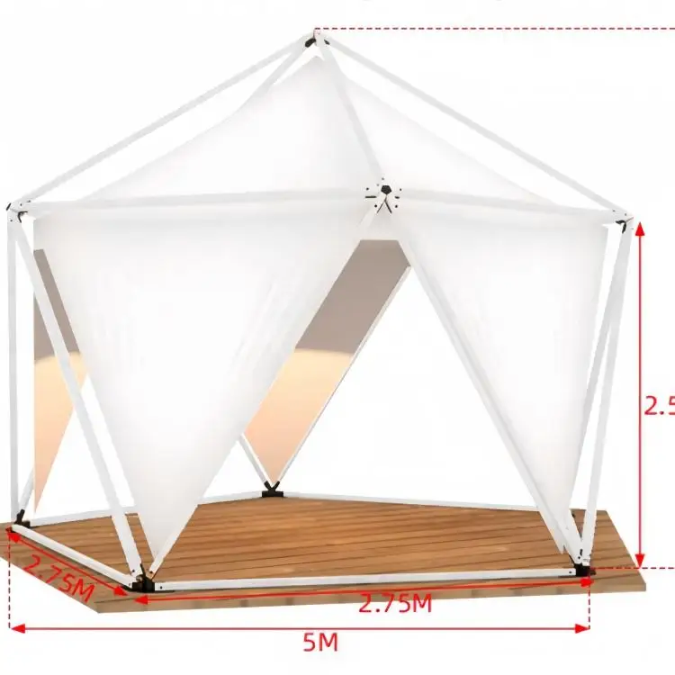 Manufacturers direct sales beach leisure tent tourism resort hotel sightseeing waterproof tent