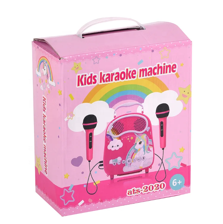 Colorful Designs Musical Instruments Professional Wireless Karaoke Microphone With Speaker Microphone Karaoke Professional Sets