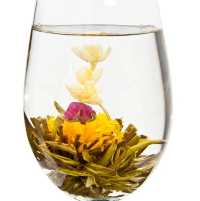 Tea ball Blooming flower tea Edible Flowers Dried Blooming Tea Flowers