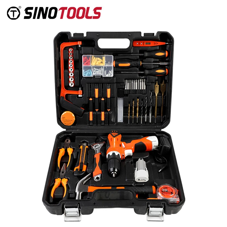 trade assurance professional complete combo car mechanics electric wireless power hand tools set makits box