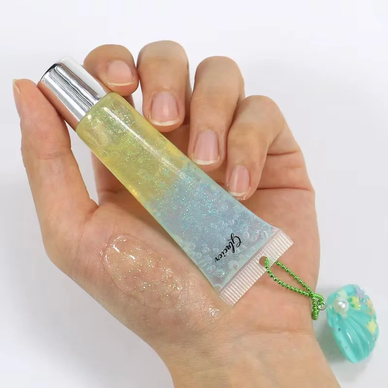 Wholesale Cosmetics custom logo children lip gloss Vegan Clear Kid Plumper kids lipgloss