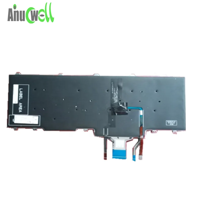 New E5570 Laptop Internal Keyboard fit for E5550 5570 E5580 Keyboard Backlit Pointer US Keyboards for Laptop Repair Track Point