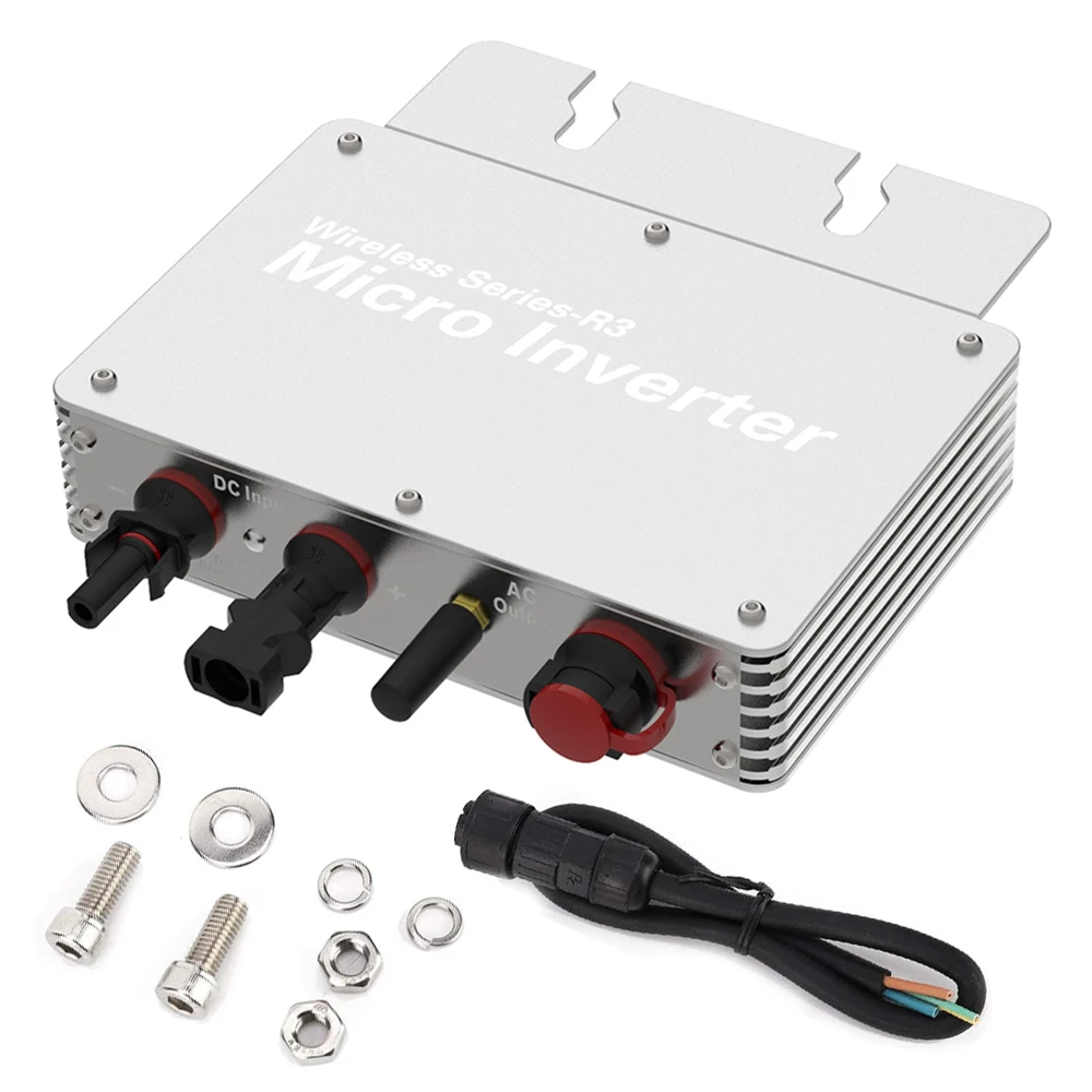 micro solar inverter 300W on grid DC to AC for solar Energy system MPPT IP65 pure sine wave