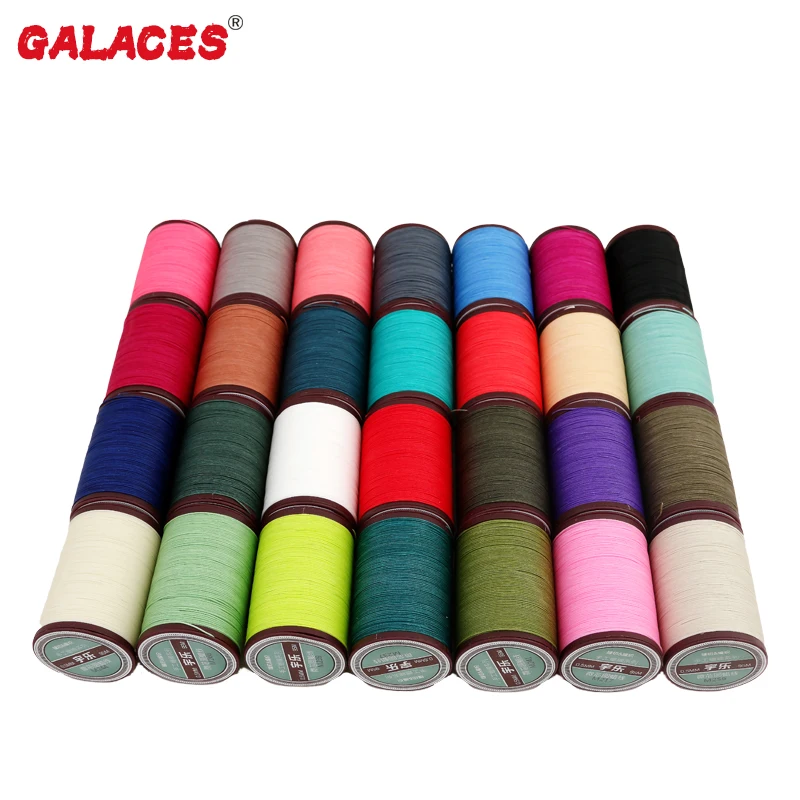 0.6mm Round Hand-sewn Leather Handmade leather sewing thread polyester sewing thread