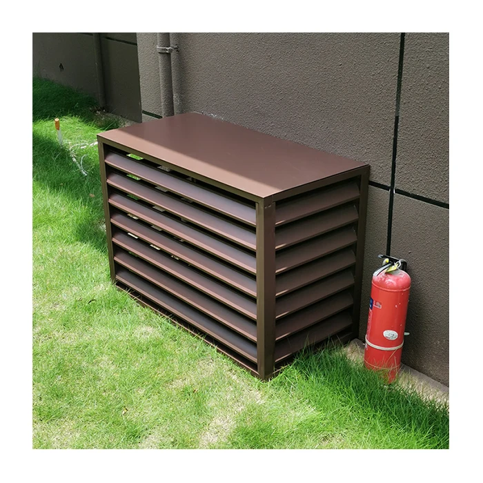 Factory Custom Aluminum Air Conditioner Protector Outdoor   Air Conditioner Cover For Outside