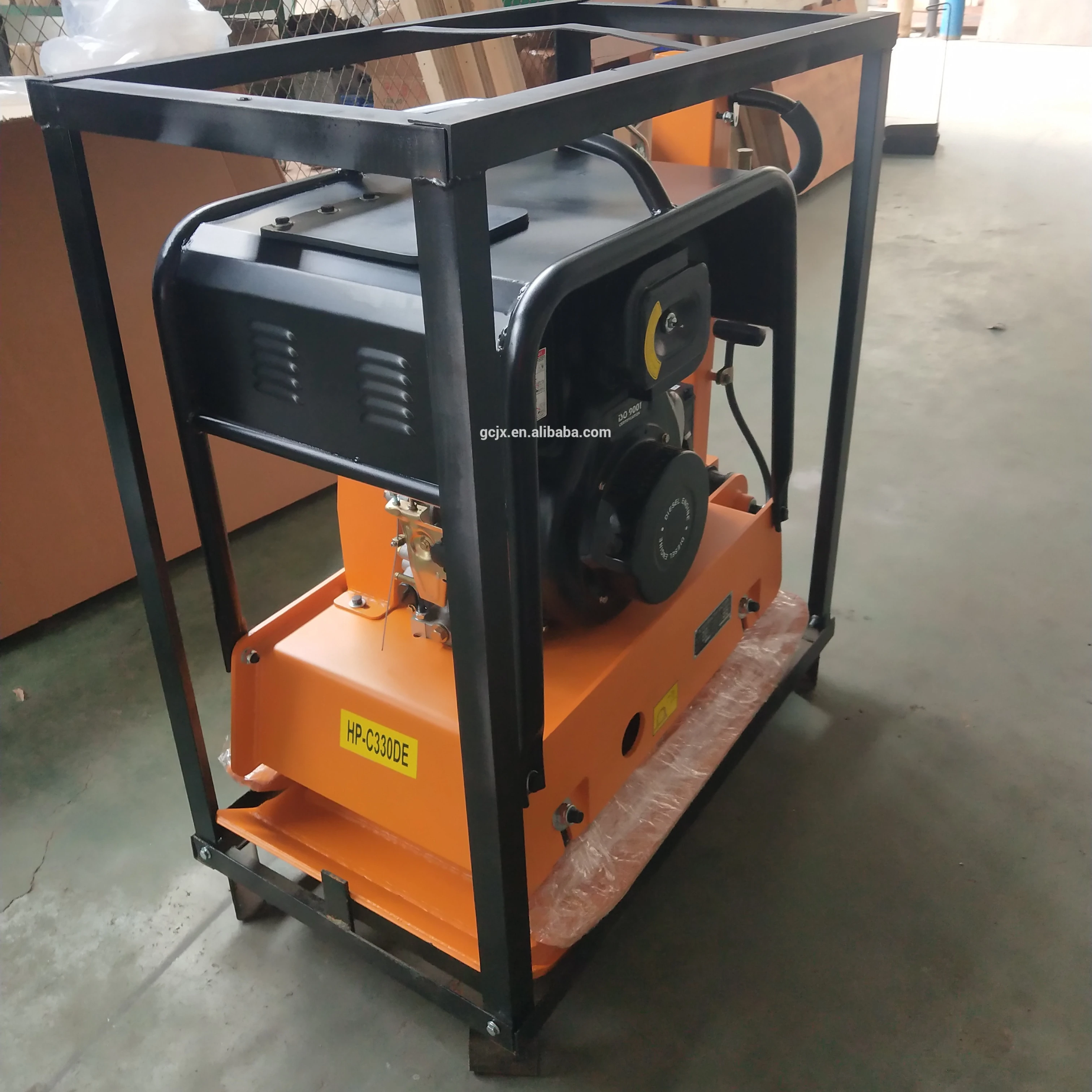 C330-AHC reversible diesel or petrol engine vibratory plate compactor reversible