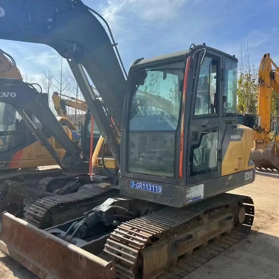 Хорошая цена высокое качество б/у мини 12 тонн volvo 75 качественный экскаватор сверхмощные строительные проекты