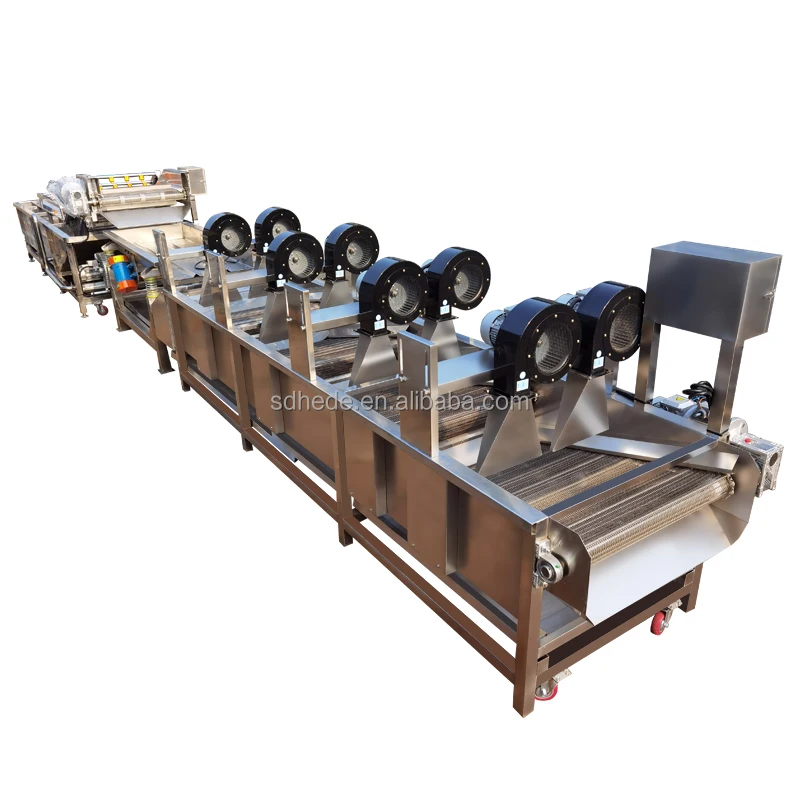 Potato Chips Frying Seasoning Machine/Fried Chicken Nuggets Degreasing Machine