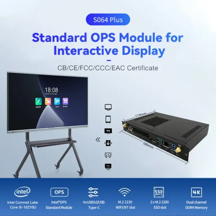 QDE продвинутые промышленные компьютеры Mini PC i3/i5/i7 процессор SSD/HDD DDR3L Max.8GB HD графический двойной дисплей ПК