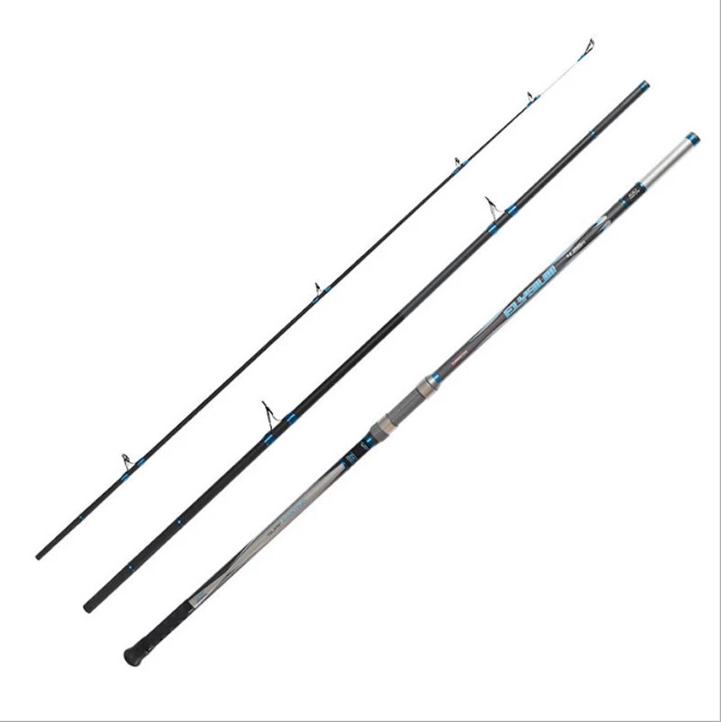 4.25m 4.5m Carbon Long Casting Rods and Surfcasting  Fishing Rod 100-250g Lure Weight Beach Rods Fishing