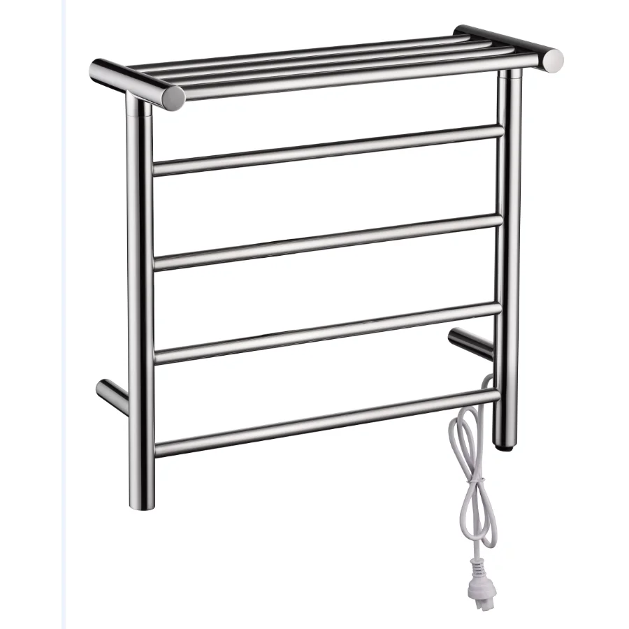 Household bathroom Stainless steel Wall Mounted towel rack constant temperature disinfection heating Towel Rail rack