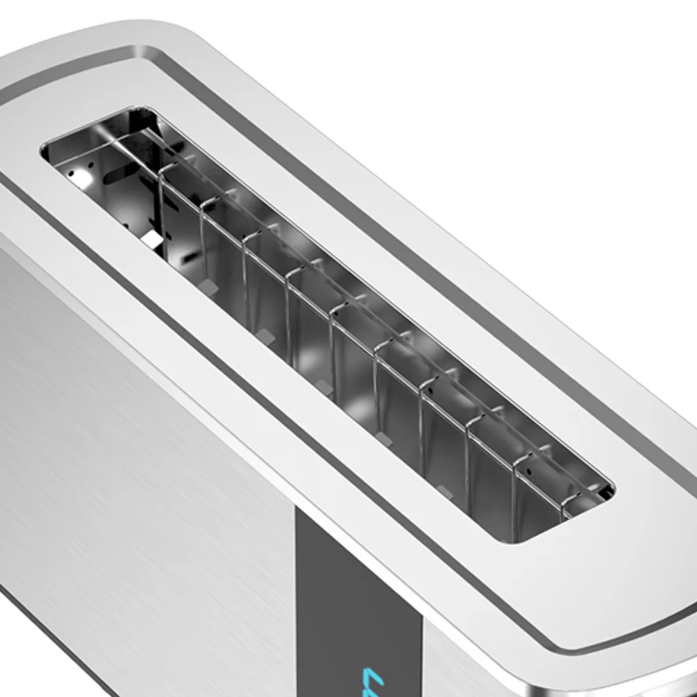 Tenfly Touch Screen Toaster Factory Custom, Stainless Steel Home Breakfast Bread Toaster, Single Slot 2 Slice Sandwich Maker